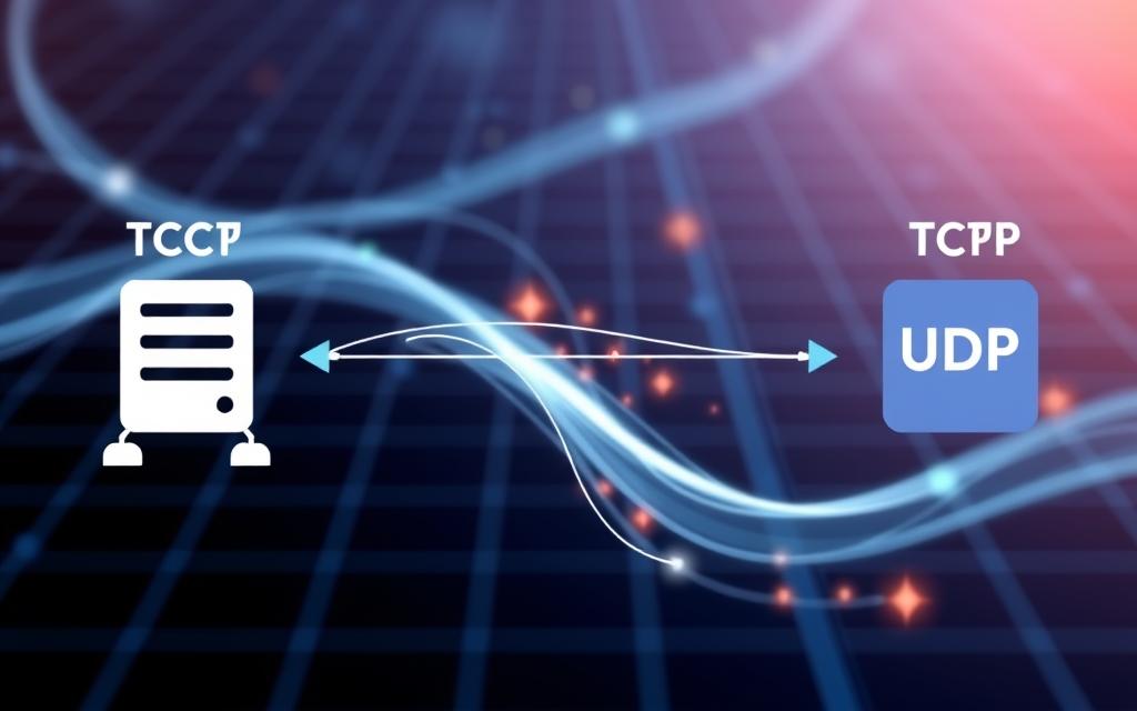 TCP vs UDP ports data transfer