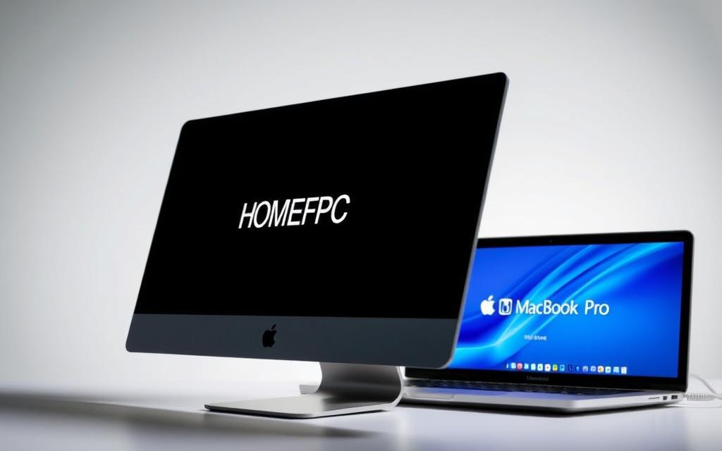 Windows vs Mac network name comparison