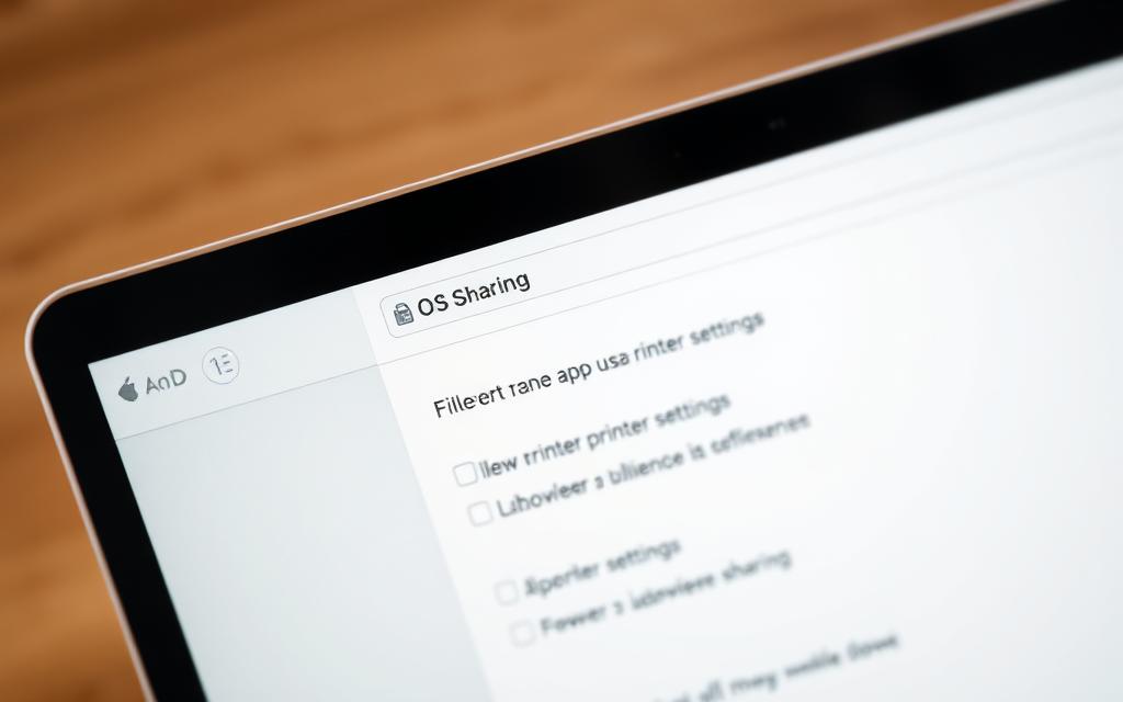 macOS sharing settings