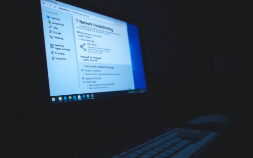 network troubleshooting windows 10