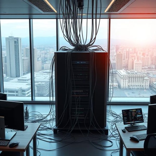 what are the advantages of having a computer network